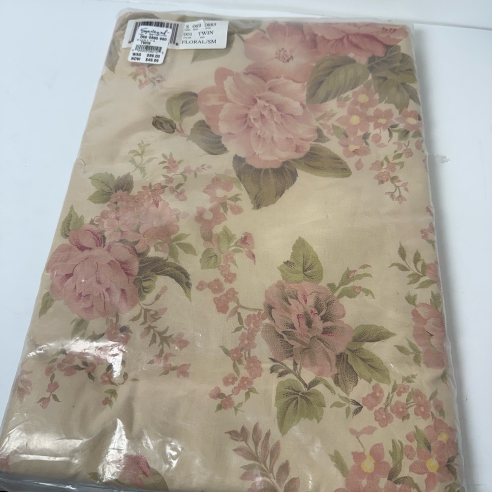 vintage Spiegel "Duvetta" twin-size duvet cover. NWT.